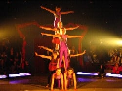 TOUSSINI.de circus mobile Akrobatikshow